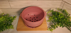 Berry Bowl w/ Drainage Dish