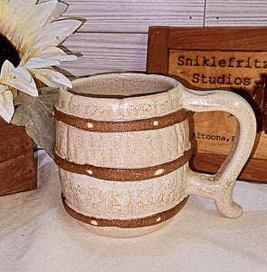 Barrel Mugs by Sniklefritz